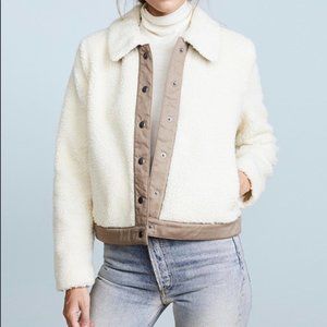 Madewell Sherpa Portland Jacket - Size S